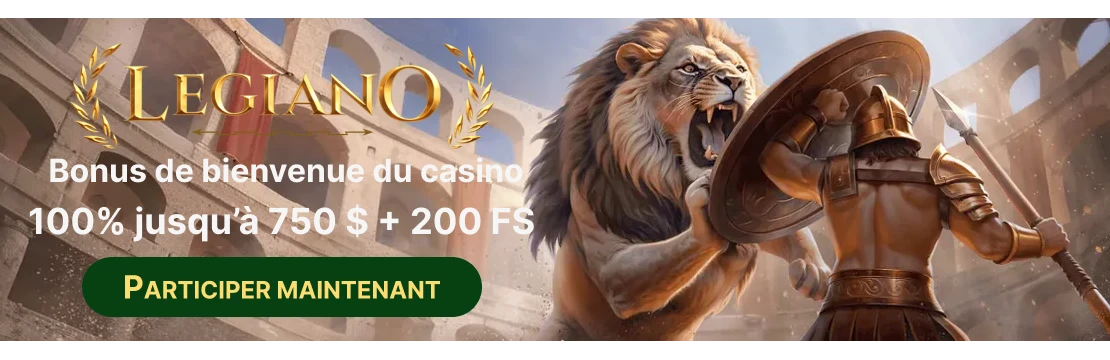 Legiano Casino - Site Officiel Legiano en France